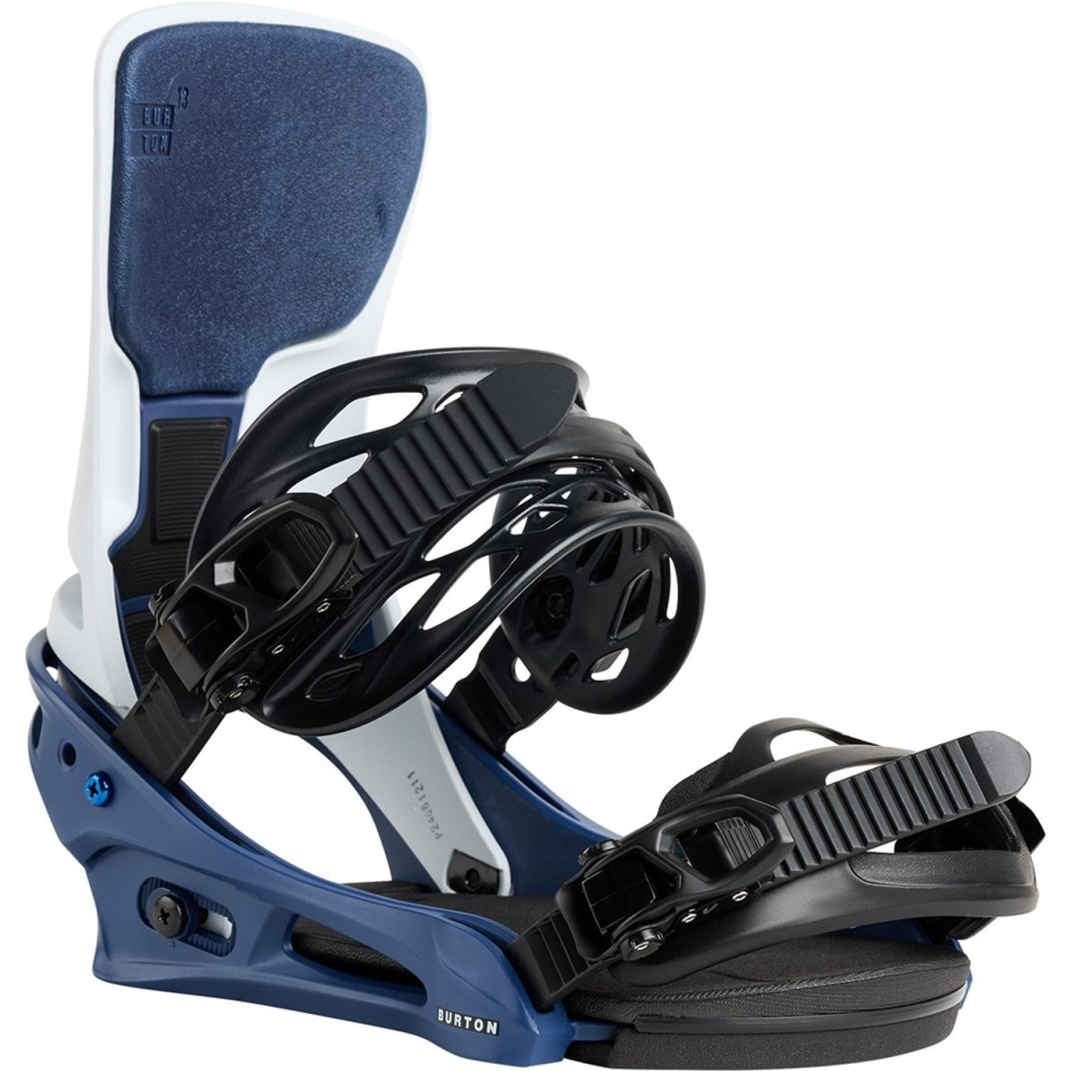 Burton Cartel X Re:Flex Snowboard Bindings Mens 2026 Nightfall / White - Elevation107
