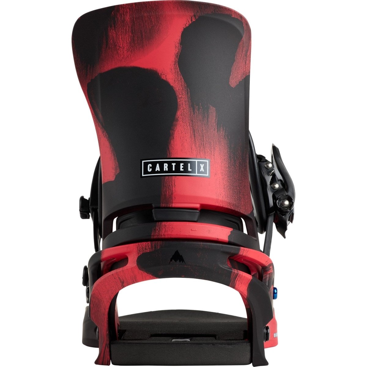 Burton Cartel X Re:Flex Snowboard Bindings Mens 2026 Black / Red - Elevation107
