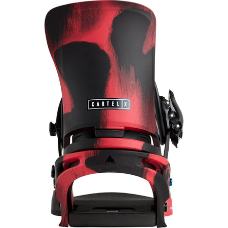 Burton Cartel X Re:Flex Snowboard Bindings Mens 2026 Black / Red - Elevation107