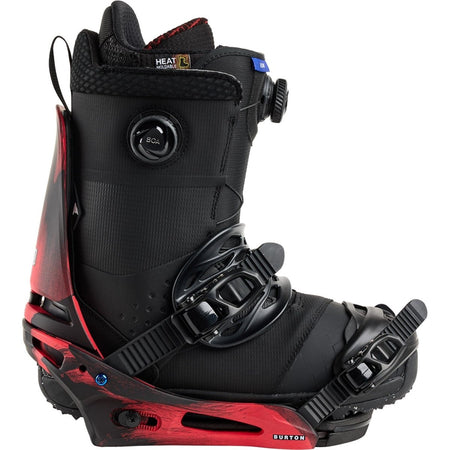 Burton Cartel X Re:Flex Snowboard Bindings Mens 2026 Black / Red - Elevation107