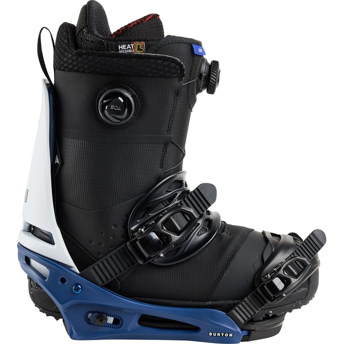 Burton Cartel X Re:Flex Snowboard Bindings Mens 2026 Nightfall / White - Elevation107