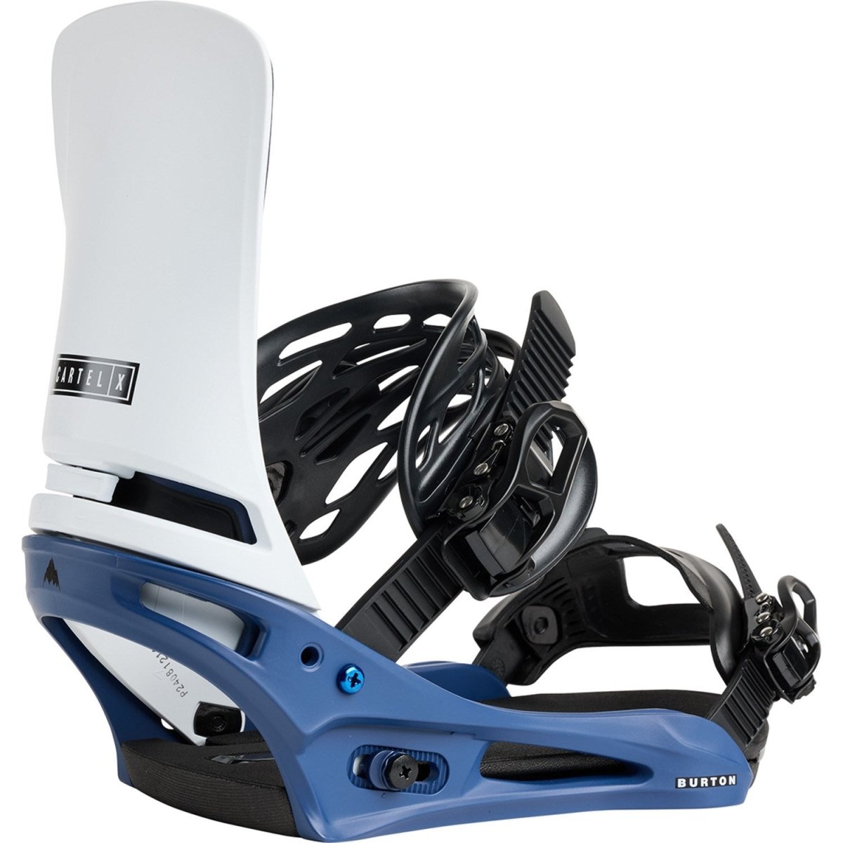 Burton Cartel X Re:Flex Snowboard Bindings Mens 2026 Nightfall / White - Elevation107