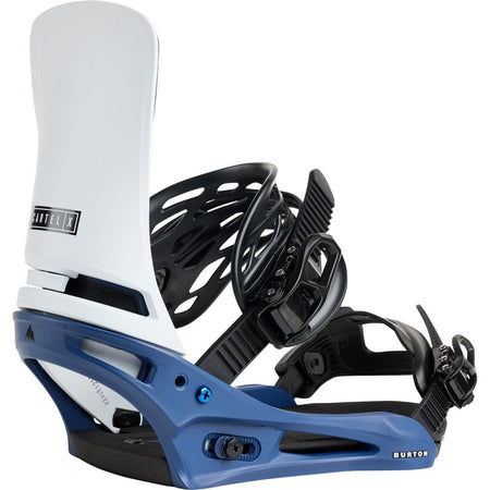 Burton Cartel X Re:Flex Snowboard Bindings Mens 2026 Nightfall / White - Elevation107