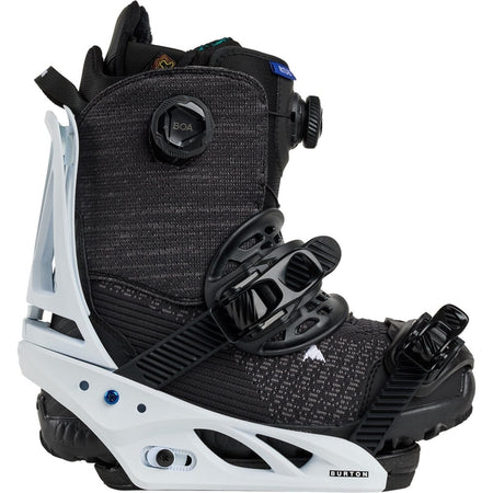 Burton Escapade Re:Flex Snowboard Bindings Womens 2026 White - Elevation107