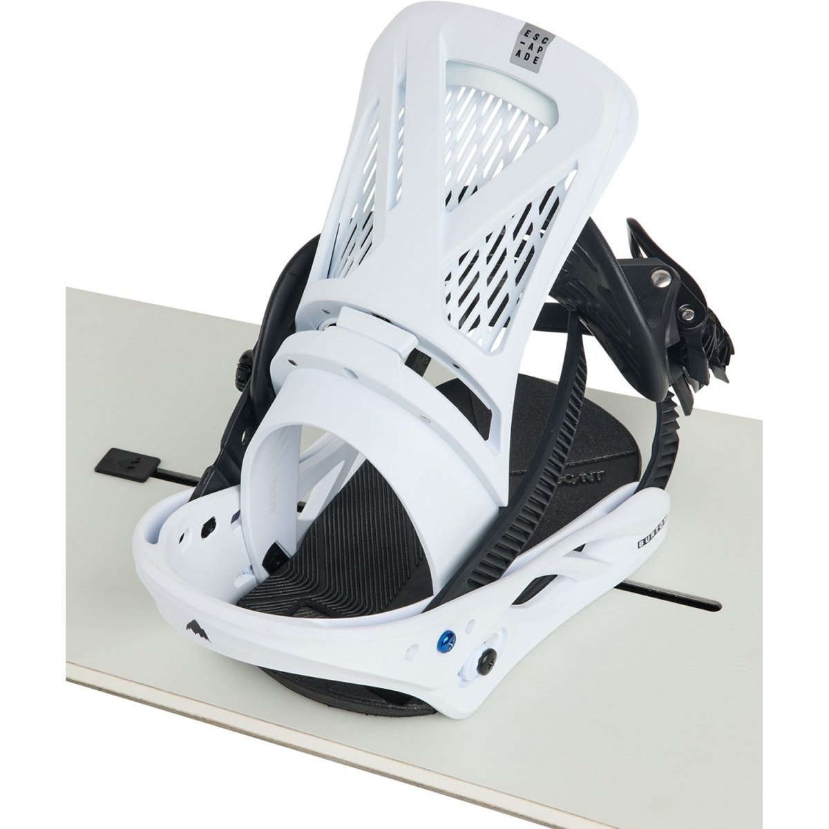 Burton Escapade Re:Flex Snowboard Bindings Womens 2026 White - Elevation107