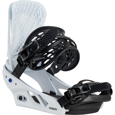 Burton Escapade Re:Flex Snowboard Bindings Womens 2026 White - Elevation107