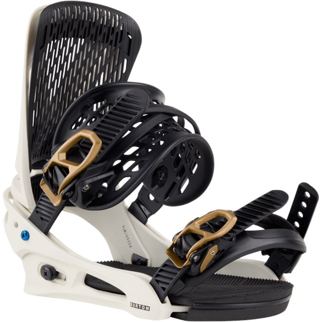 Burton Step On Genesis Snowboard Bindings Mens White / Gold - Elevation107