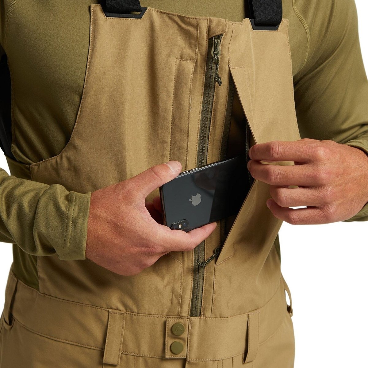 Burton GORE - TEX Reserve Bib Pants Mens Kelp - Elevation107