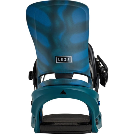 Burton Lexa Re:Flex Snowboard Bindings Womens 2026 Evergreen Shatter - Elevation107
