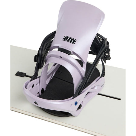 Burton Lexa Re:Flex Snowboard Bindings Womens 2026 Washed Lavender - Elevation107