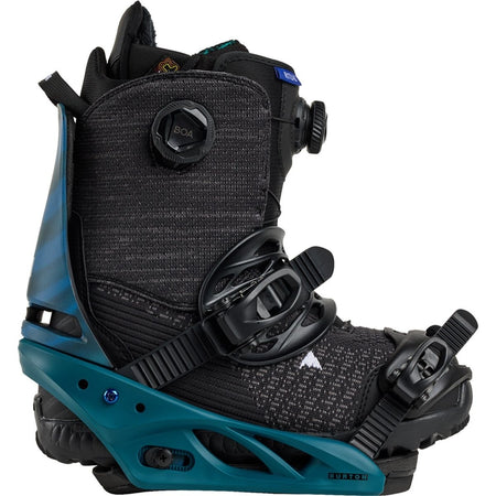 Burton Lexa Re:Flex Snowboard Bindings Womens 2026 Evergreen Shatter - Elevation107