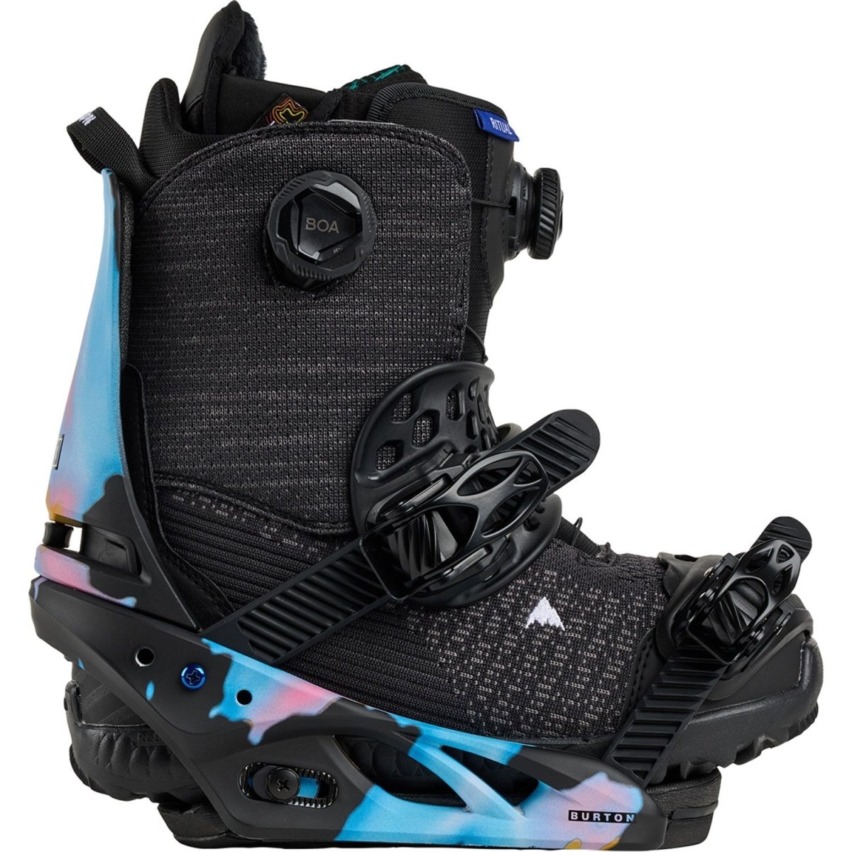 Burton Lexa X Re:Flex Snowboard Bindings Womens 2026 Cotton Candy - Elevation107