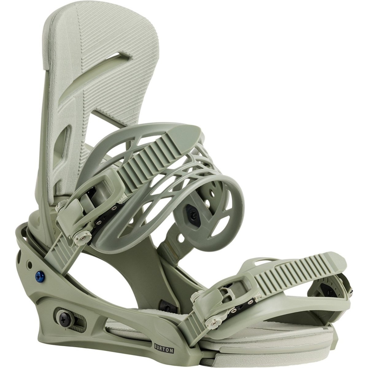 Burton Mission Snowboard Bindings Mens 2026 Talc Green - Elevation107