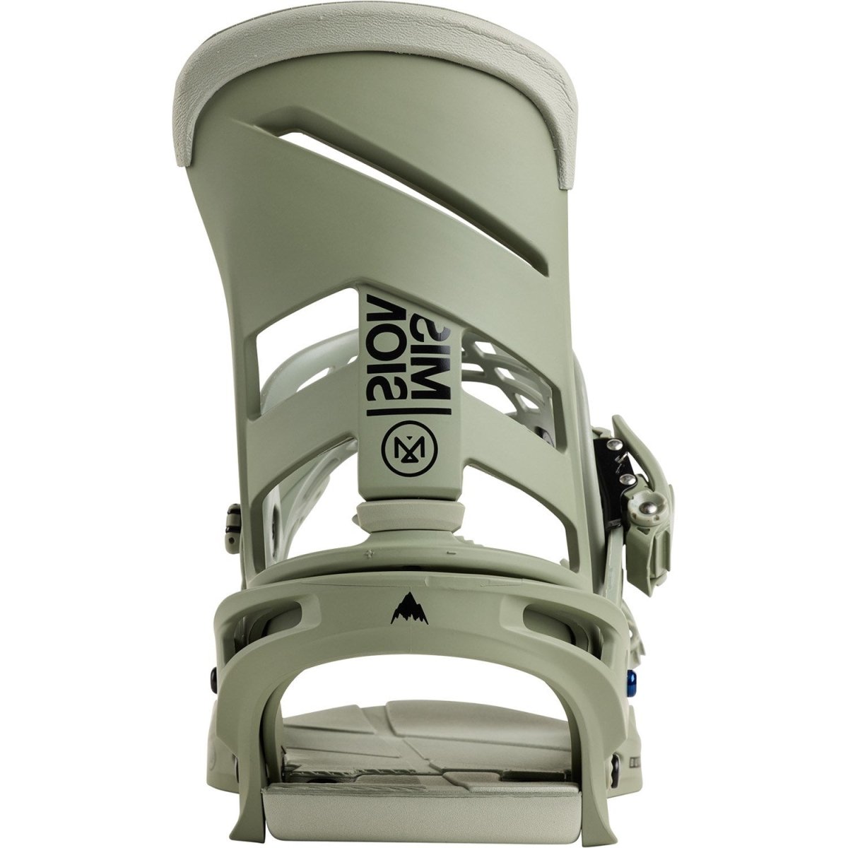 Burton Mission Snowboard Bindings Mens 2026 Talc Green - Elevation107