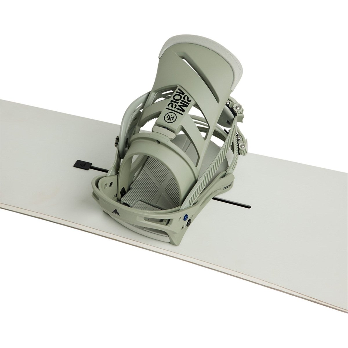 Burton Mission Snowboard Bindings Mens 2026 Talc Green - Elevation107