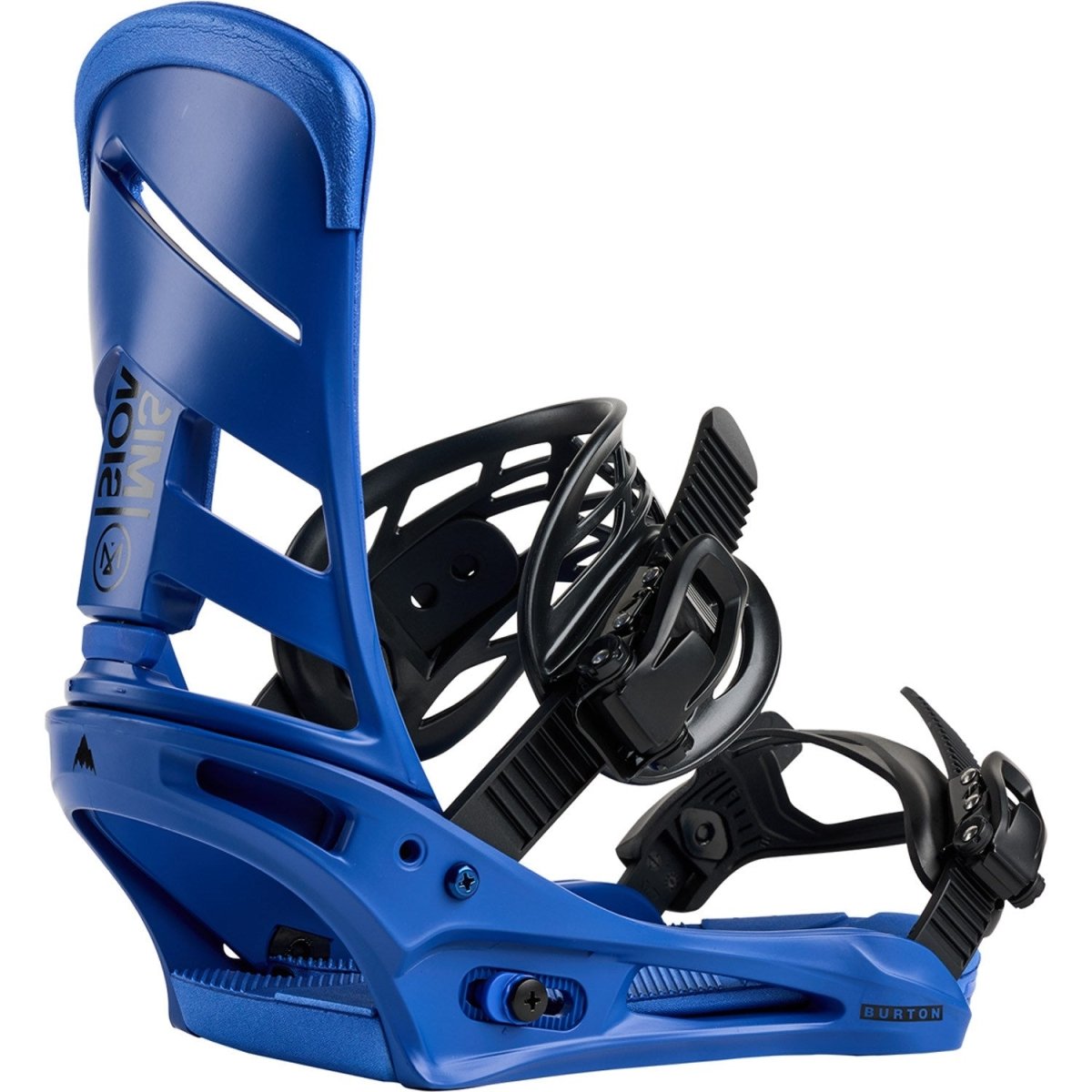 Burton Mission Snowboard Bindings Mens 2026 Jake Blue - Elevation107