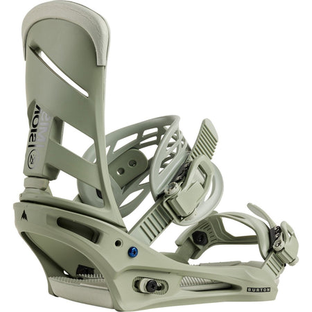 Burton Mission Snowboard Bindings Mens 2026 Talc Green - Elevation107