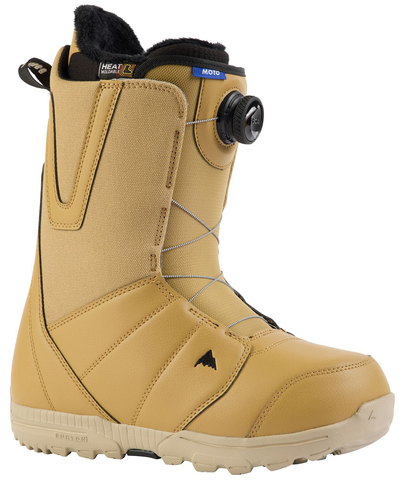Burton Moto BOA Mens Snowboard Boots Camel
