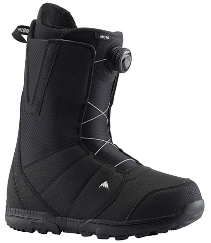 Burton Moto BOA Mens Snowboard Boots 2023 Black