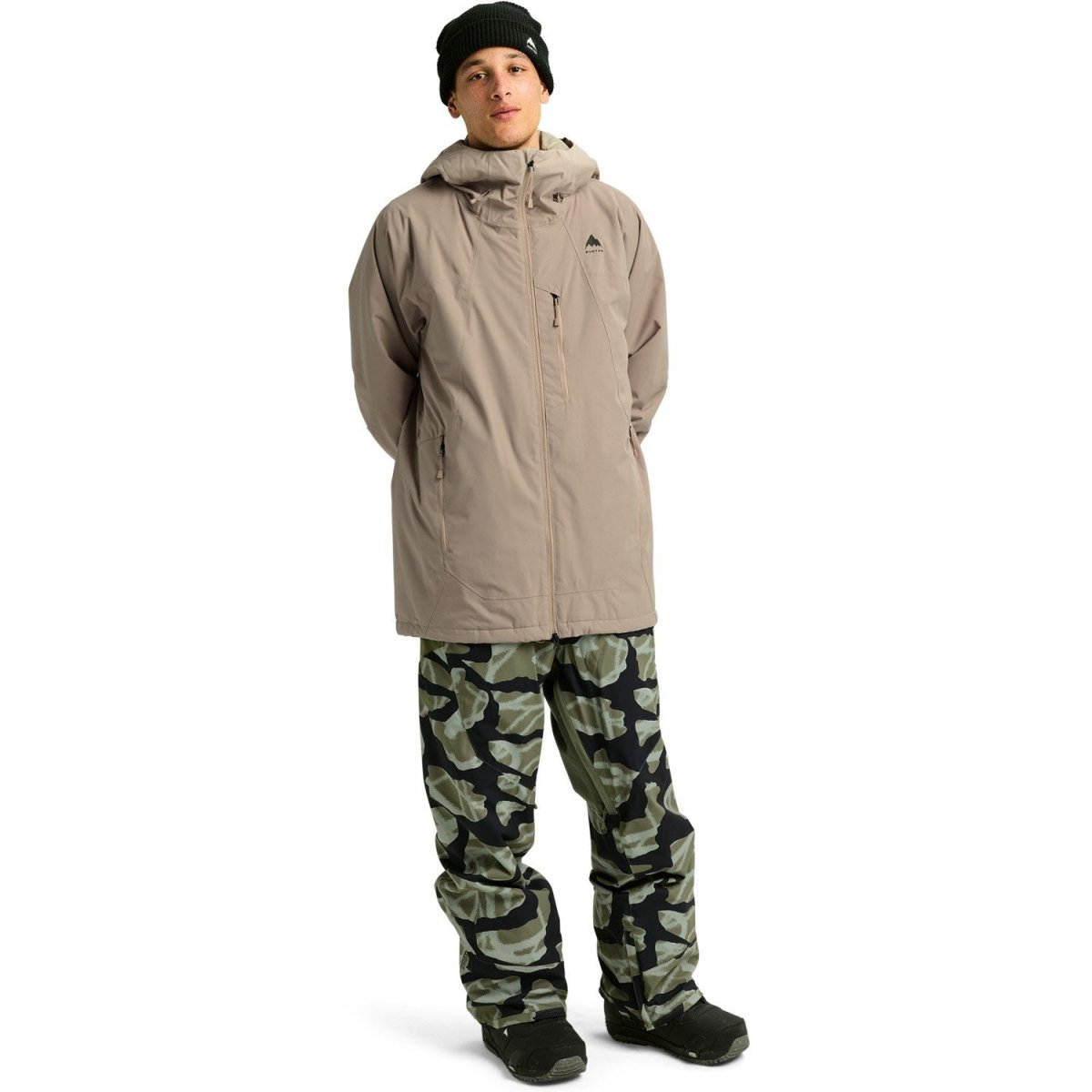 Burton Men's Reserve 2L Insulated Jacket 2026 Summit Taupe - Elevation107