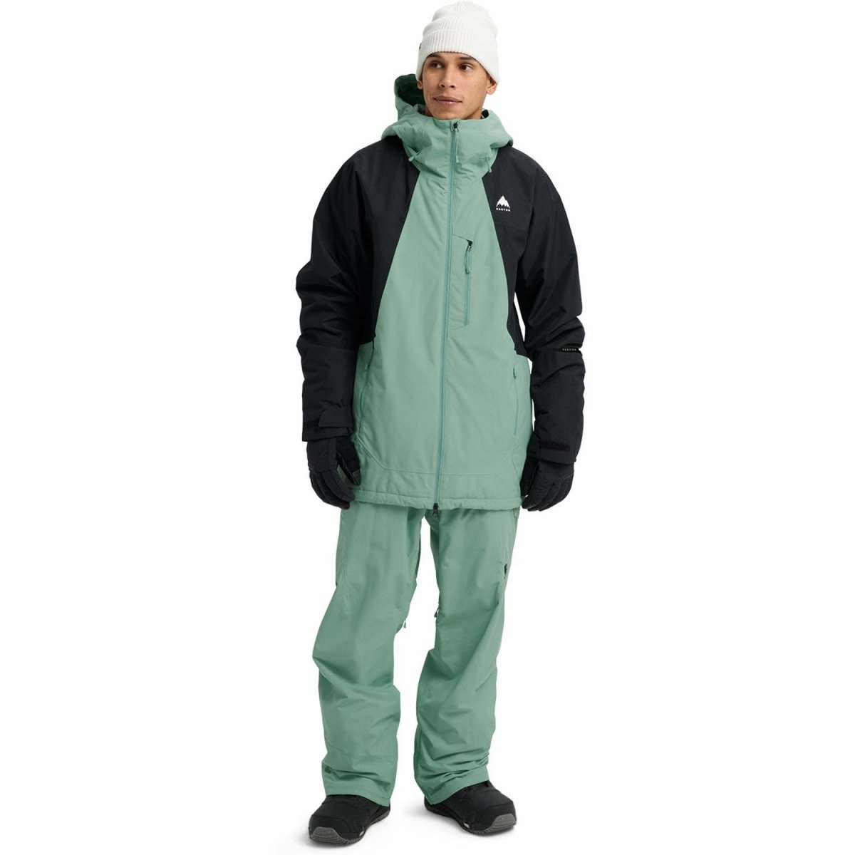 Burton Men's Reserve 2L Insulated Jacket 2026 Soft Sage / Black - Elevation107