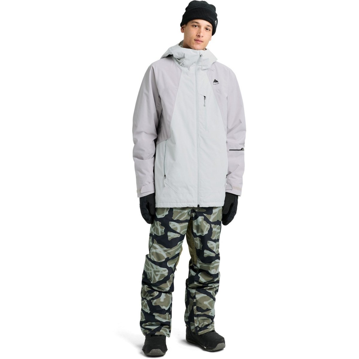 Burton Men's Reserve 2L Insulated Jacket 2026 Grey Cloud / Washed Lavender - Elevation107