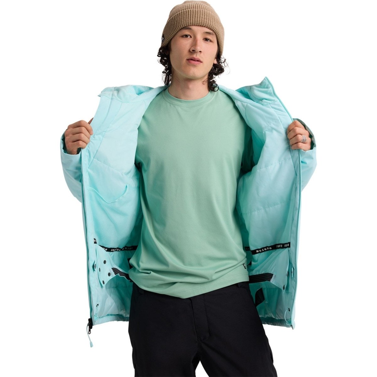 Burton Men's Reserve 2L Insulated Jacket 2026 Light Teal - Elevation107