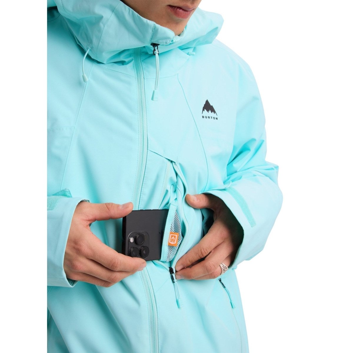 Burton Men's Reserve 2L Insulated Jacket 2026 Light Teal - Elevation107