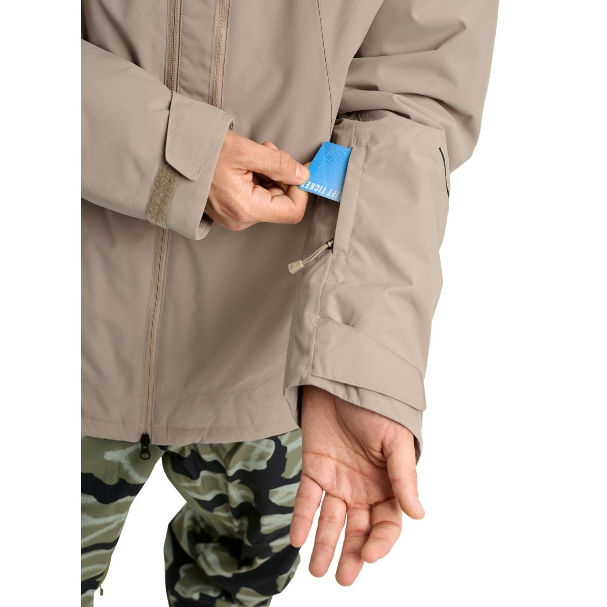 Burton Men's Reserve 2L Insulated Jacket 2026 Summit Taupe - Elevation107