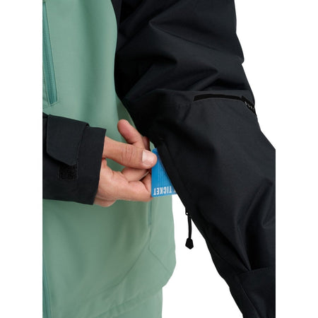 Burton Men's Reserve 2L Insulated Jacket 2026 Soft Sage / Black - Elevation107