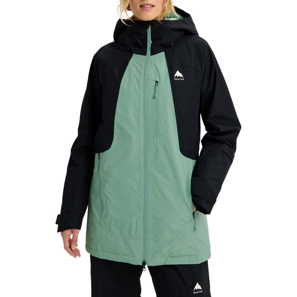 Burton Women's Reserve 2L Insulated Jacket 2026 Black / Soft Sage - Elevation107