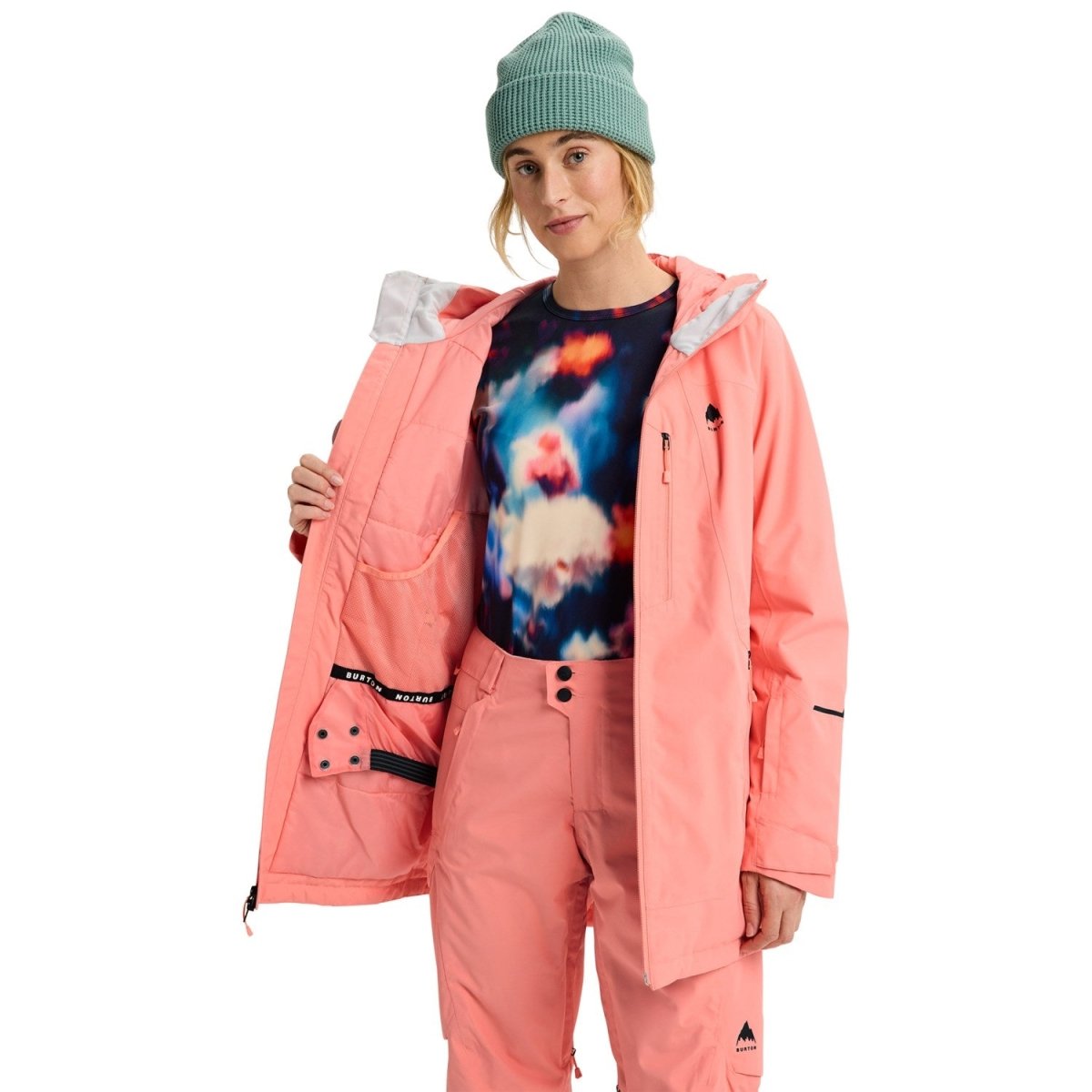 Burton Women's Reserve 2L Insulated Jacket 2026 Sunrise Coral - Elevation107