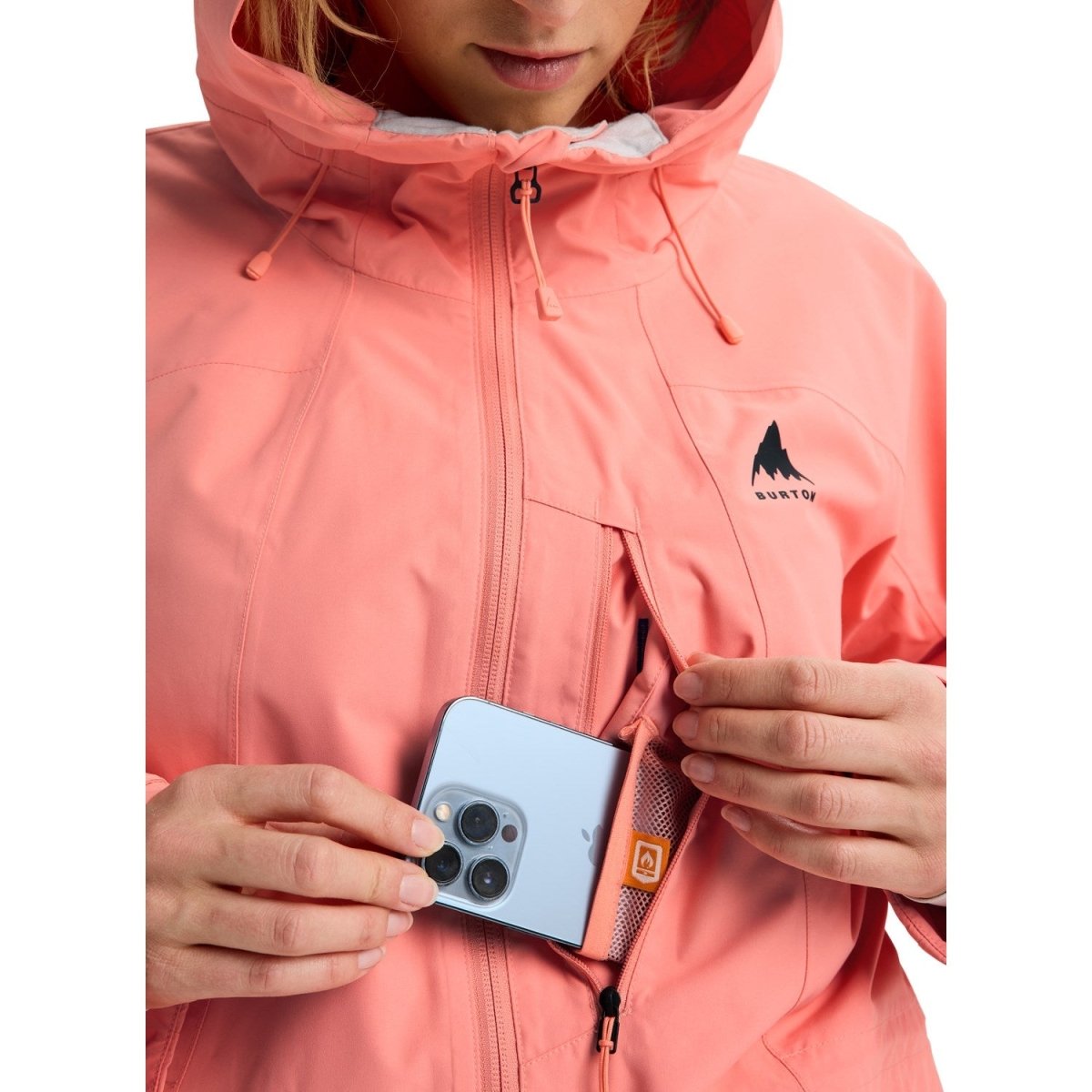 Burton Women's Reserve 2L Insulated Jacket 2026 Sunrise Coral - Elevation107