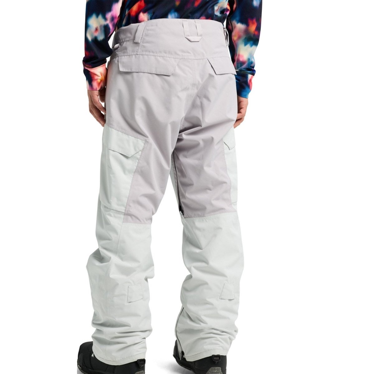 Burton Men's Reserve 2L Insulated Pants 2026 Grey Cloud / Washed Lavender - Elevation107