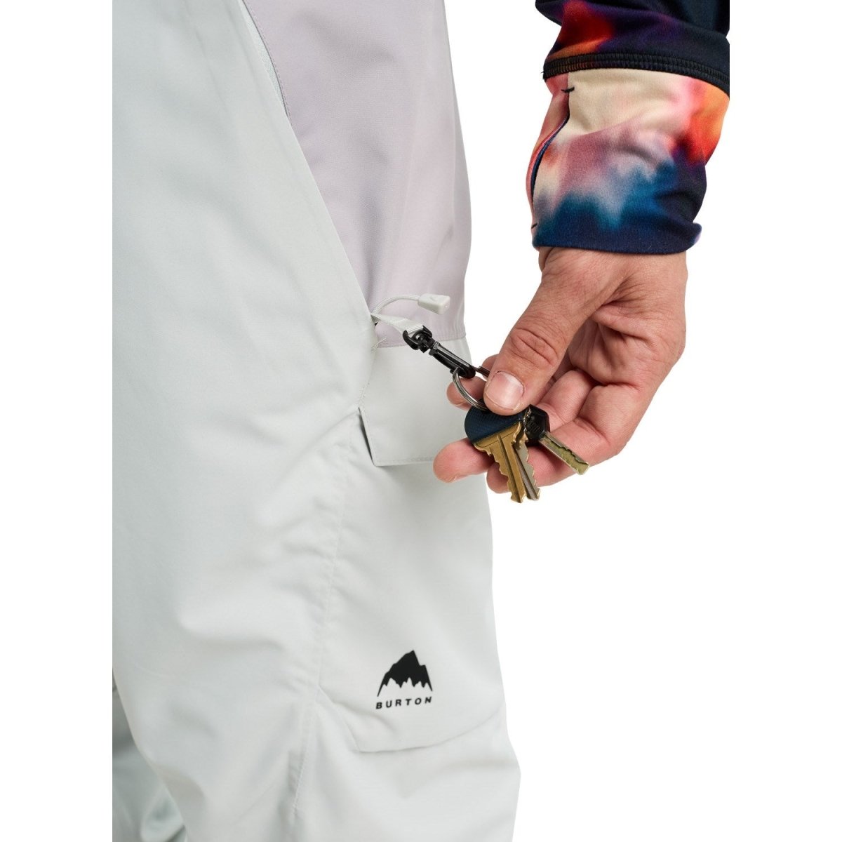 Burton Men's Reserve 2L Insulated Pants 2026 Grey Cloud / Washed Lavender - Elevation107