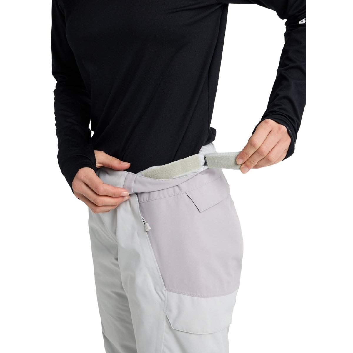 Burton Women's Reserve 2L Insulated Pants 2026 Grey Cloud / Washed Lavender - Elevation107