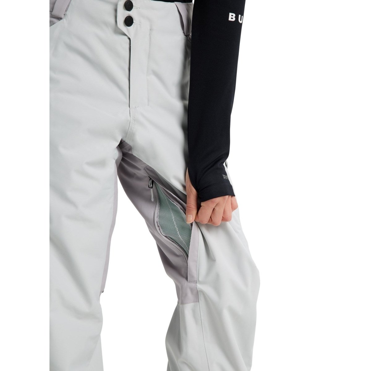 Burton Women's Reserve 2L Insulated Pants 2026 Grey Cloud / Washed Lavender - Elevation107