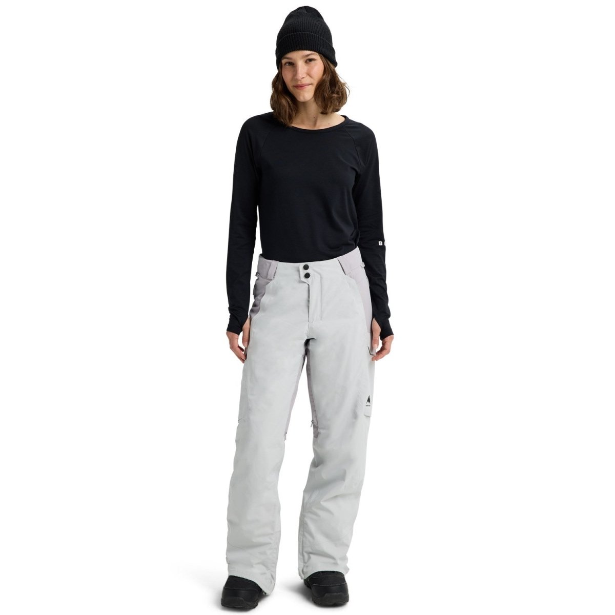 Burton Women's Reserve 2L Insulated Pants 2026 Grey Cloud / Washed Lavender - Elevation107