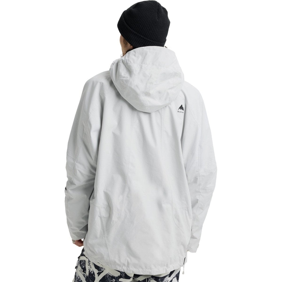 Burton Men's Reserve 2L Relaxed Anorak Jacket 2026 Grey Cloud - Elevation107