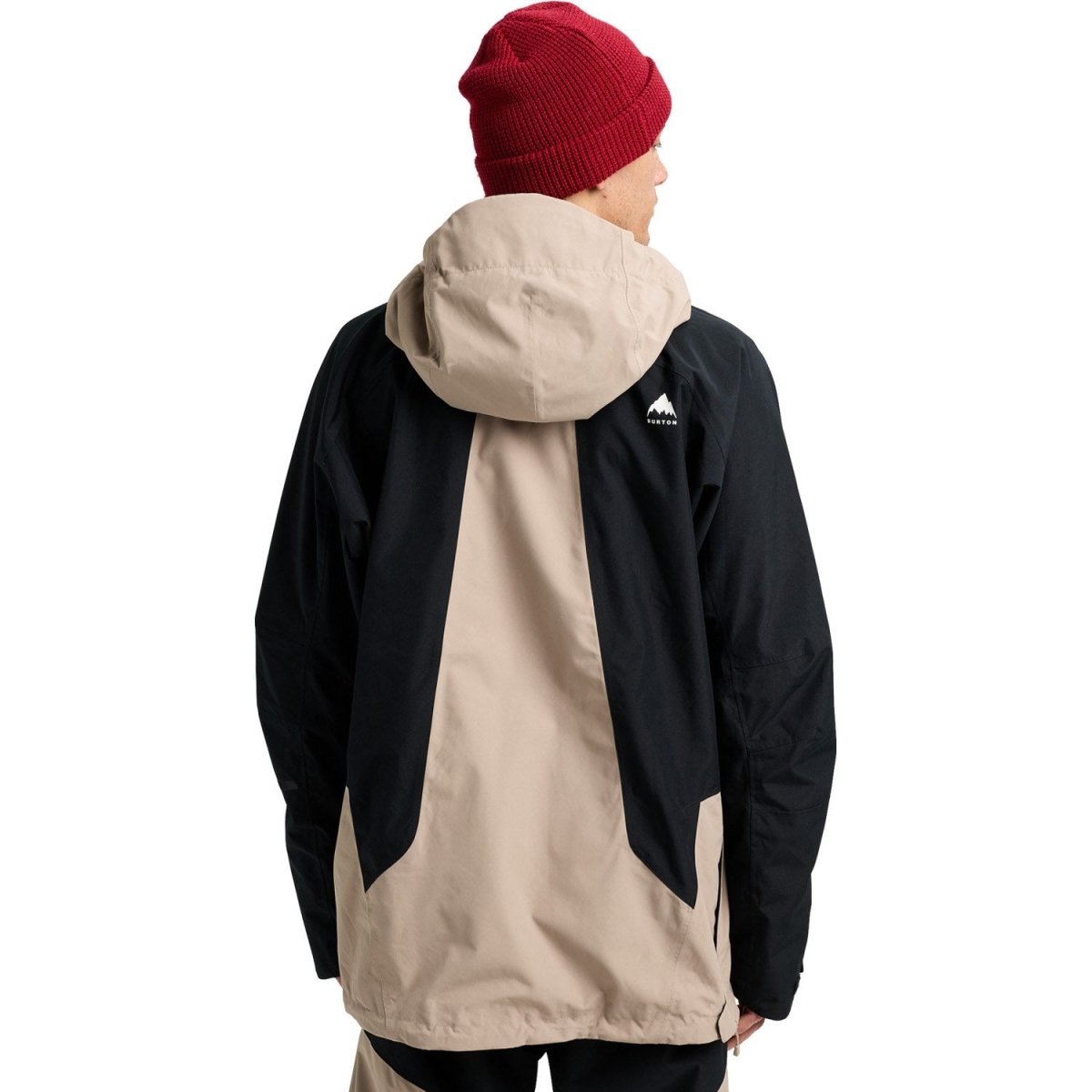 Burton Men's Reserve 2L Relaxed Anorak Jacket 2026 Summit Taupe / Black - Elevation107