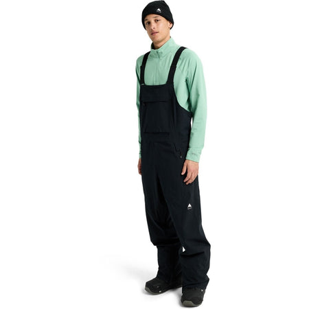 Burton Men's Reserve 2L Stretch Bib Pants 2026 Black - Elevation107