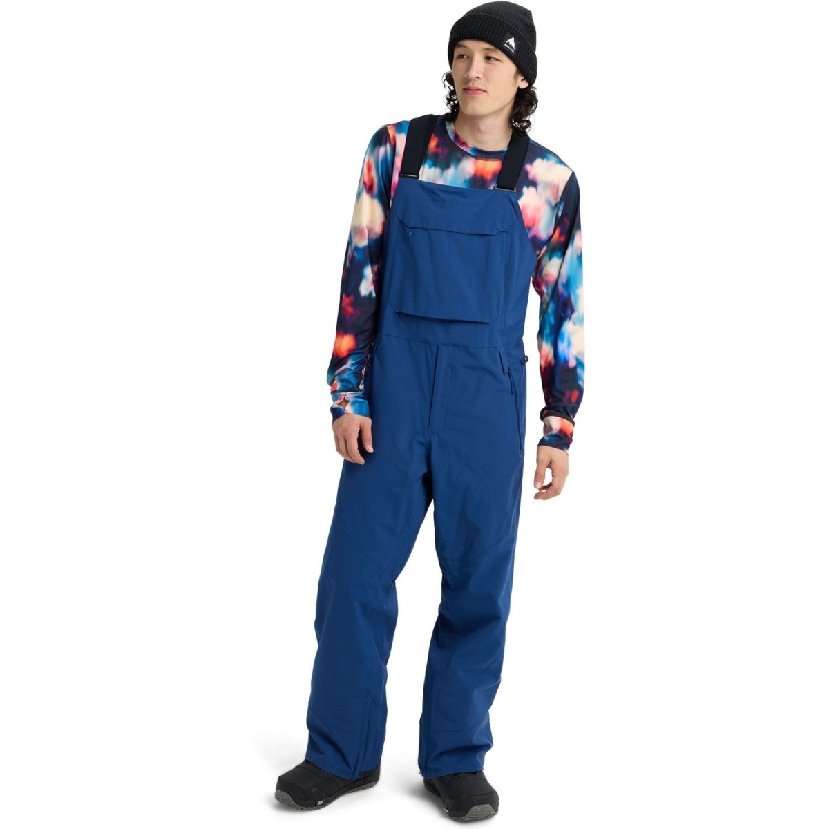 Burton Men's Reserve 2L Stretch Bib Pants 2026 Nightfall - Elevation107