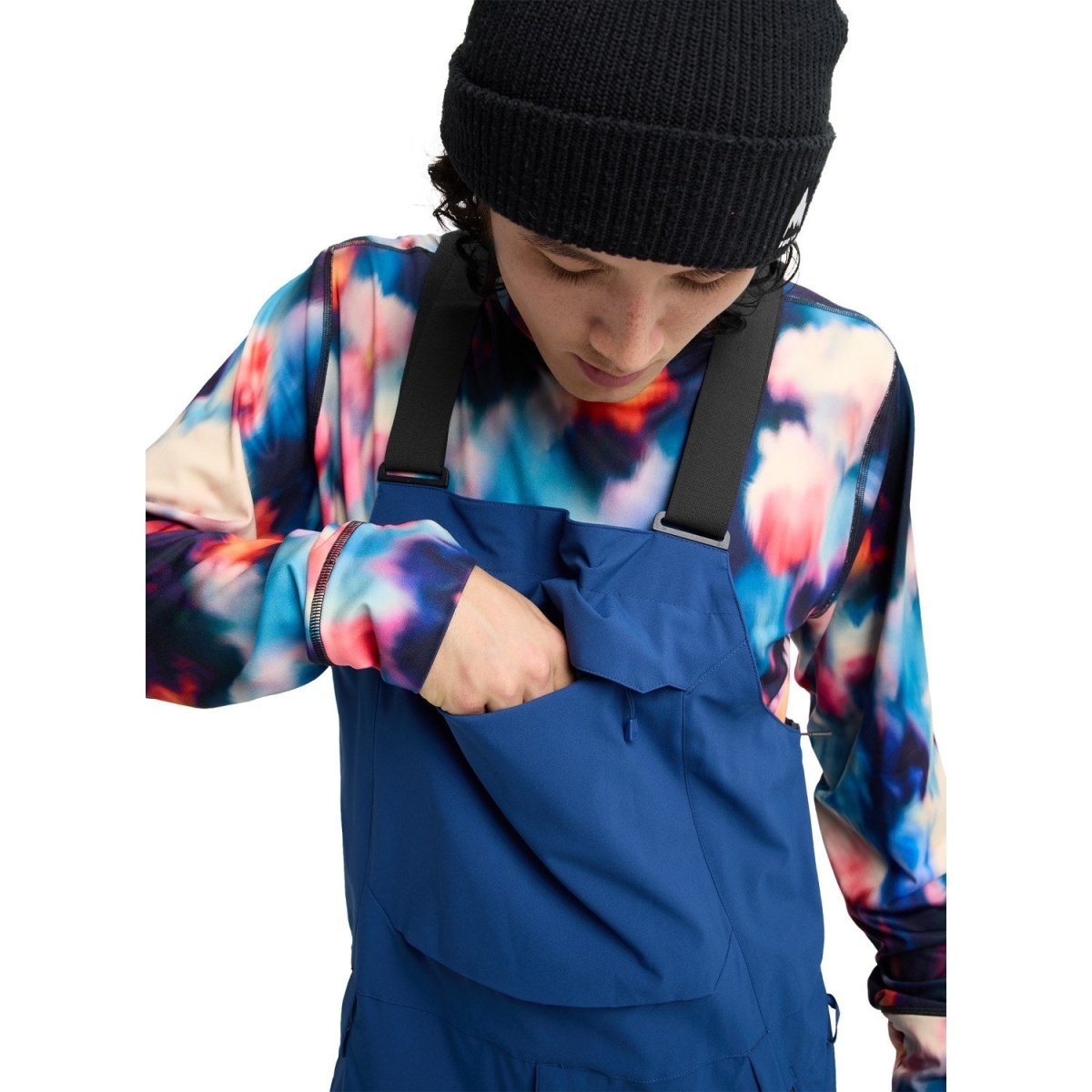 Burton Men's Reserve 2L Stretch Bib Pants 2026 Nightfall - Elevation107