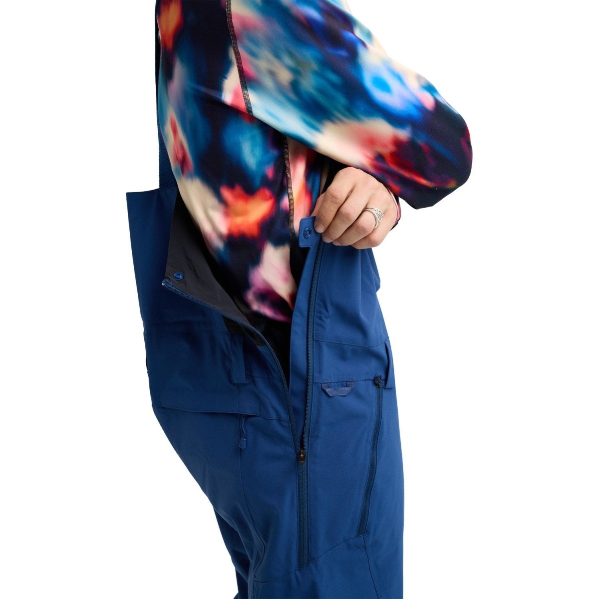 Burton Men's Reserve 2L Stretch Bib Pants 2026 Nightfall - Elevation107