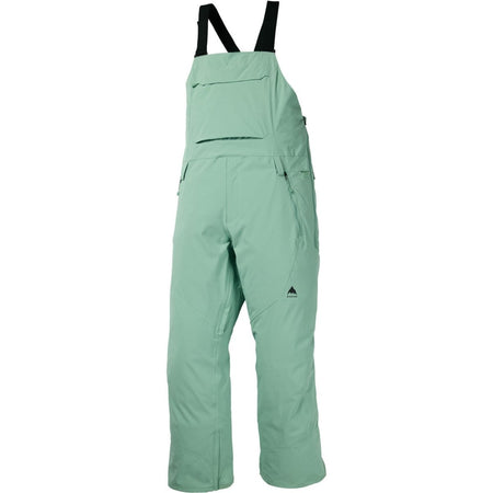 Burton Men's Reserve 2L Stretch Bib Pants 2026 Soft Sage - Elevation107