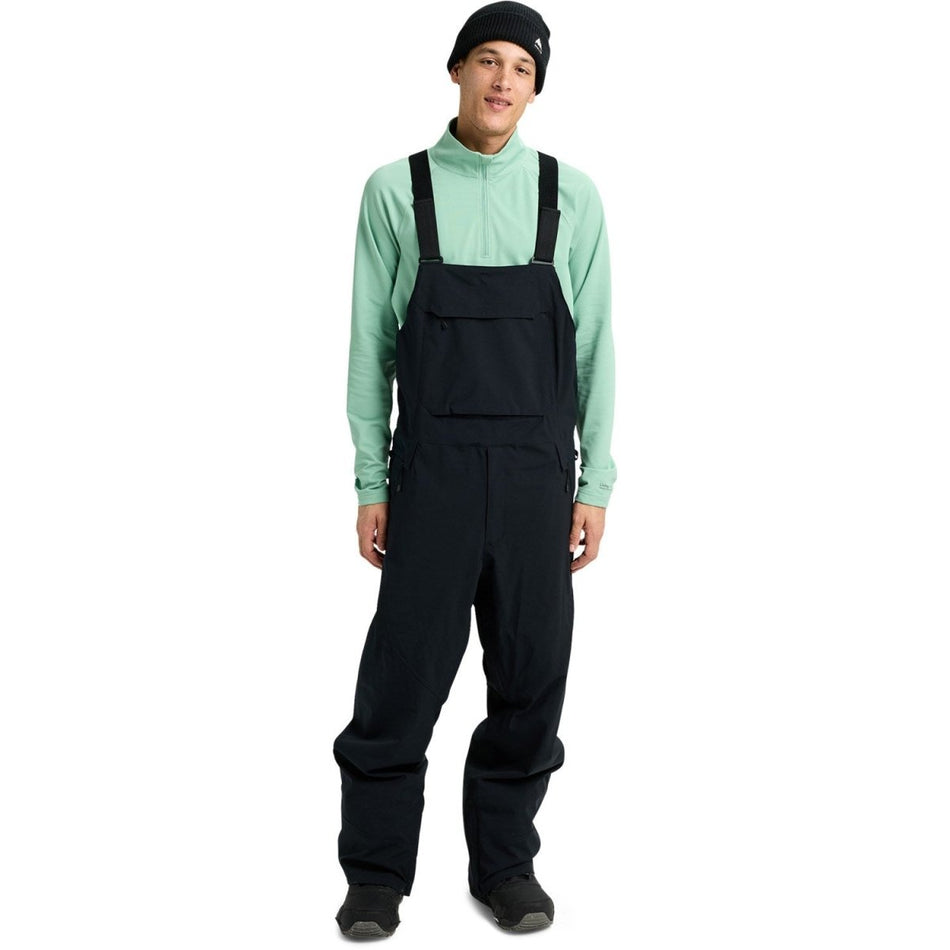 Burton Men's Reserve 2L Stretch Bib Pants 2026 Black - Elevation107