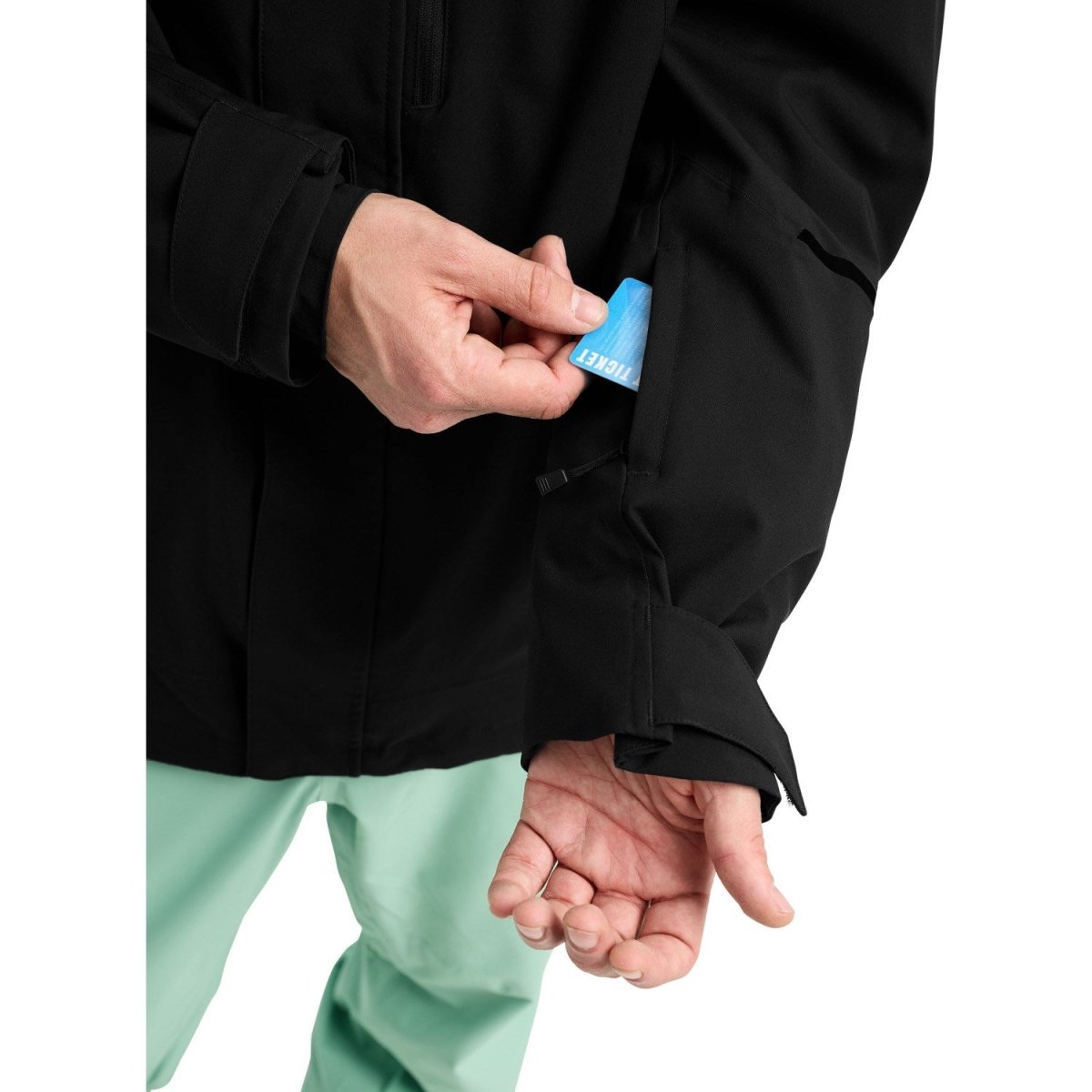 Burton Men's Reserve 2L Stretch Slim Jacket 2026 Black - Elevation107