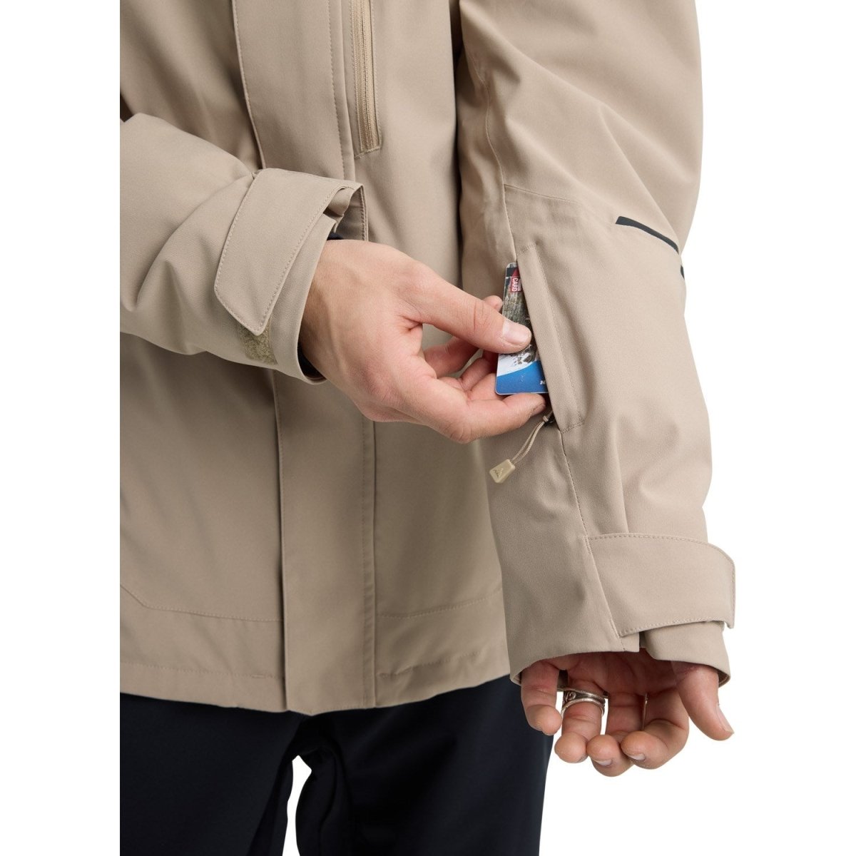 Burton Men's Reserve 2L Stretch Slim Jacket 2026 Summit Taupe - Elevation107