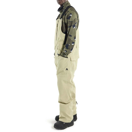 Burton Reserve Mens Bib Pants Mushroom - Elevation107