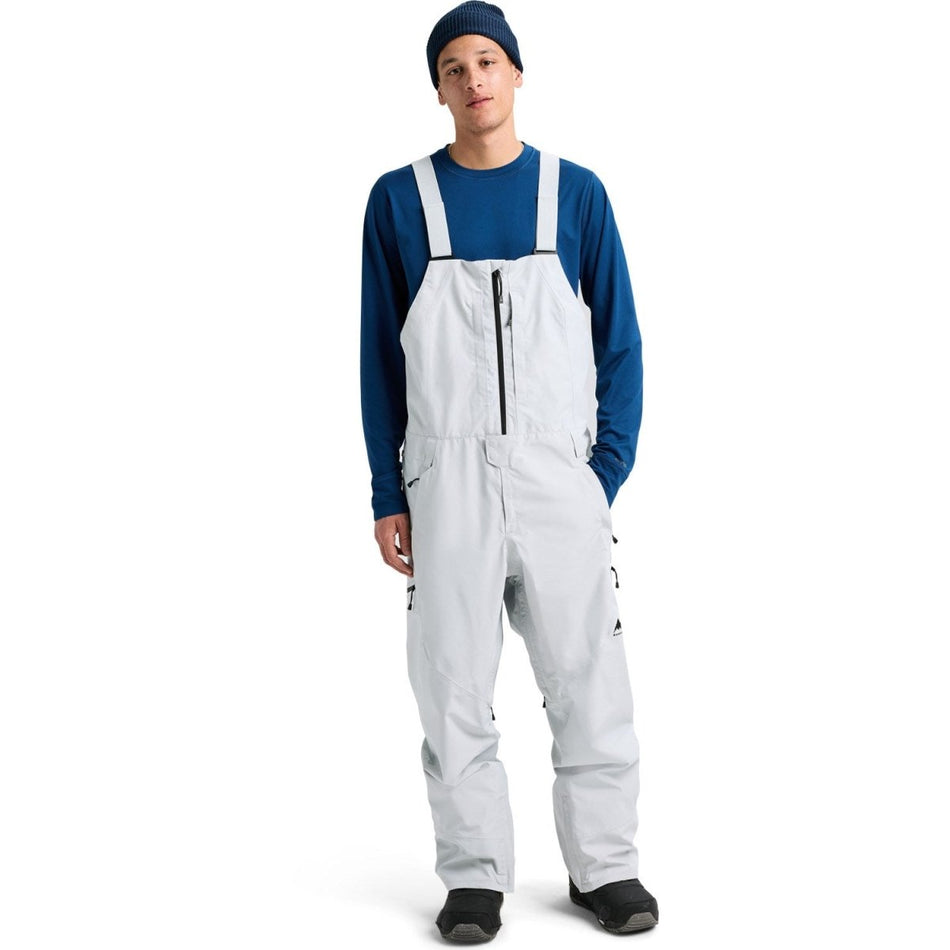 Burton Men's Reserve Gore - Tex 2L Bib Pants 2026 Grey Cloud - Elevation107